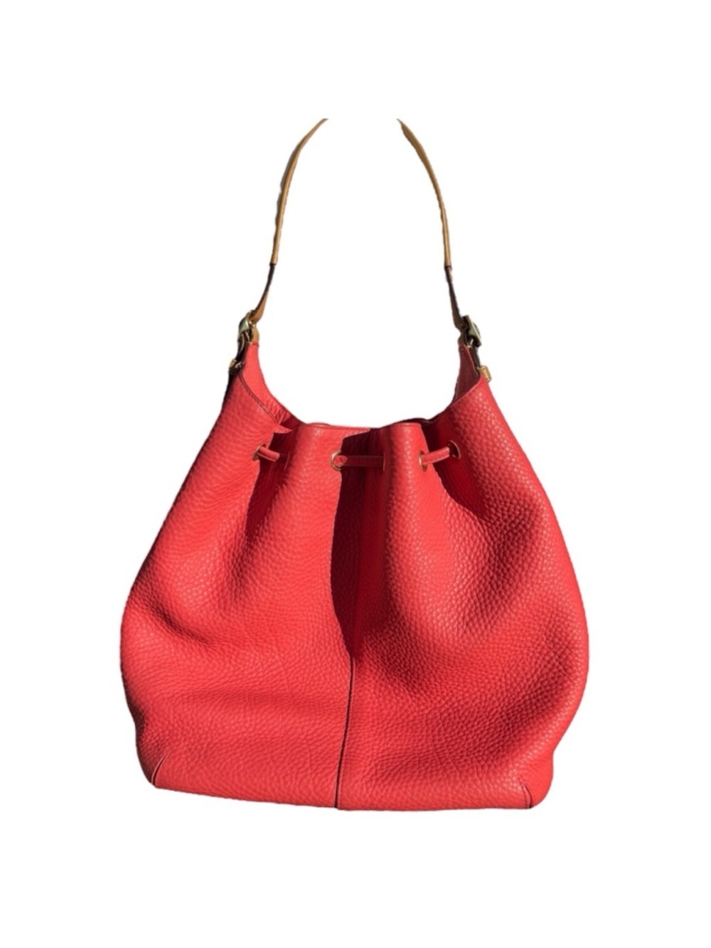 Coach Legacy Drawstring Bucket Bag Vintage 2013 Large - Persimmon - Picture 5 of 11